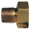 Homeplus+ ATC 1/4 in. Flare X 1/4 in. D MPT Brass Inverted Flare Adapter 6JC050810721028 - alternate 1